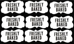 img 1 attached to 🍞 Conveniently Packed Cakesupplyshop Paper Bread Bags: 25 Front Window Packaging Bags (3.5x2x24") with Freshly Baked Stickers Included