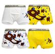 character briefs bright colors underwear boys' clothing logo