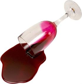 img 1 attached to 🍷 Artificial Red Wine Spill - Ideal Gift for Enthusiastic Wine Drinkers - Simulated Spills