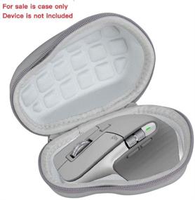 img 3 attached to Чехол Hermitshell Hard Travel Case для беспроводной мыши Logitech MX Master 3 Advanced - улучшенная версия с уменьшенными вибрациями