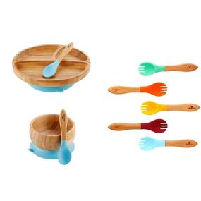 img 4 attached to Avanchy Toddler Feeding Bamboo Spoons Kids' Home Store