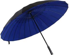 img 4 attached to ☂️ ThreeH Windproof Umbrella: The Ultimate Double Dual Purpose Companion for All Weather Conditions