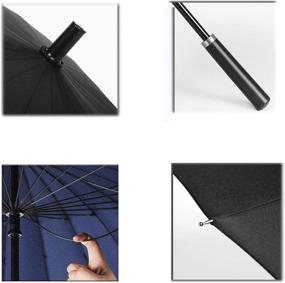 img 1 attached to ☂️ ThreeH Windproof Umbrella: The Ultimate Double Dual Purpose Companion for All Weather Conditions