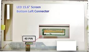 img 1 attached to 🖥️ Toshiba Satellite C55-A5100 Laptop Screen 15.6 LED Bottom Left WXGA HD - High-Quality Replacement Display