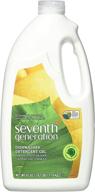 🌿 seventh generation auto dish gel - 42 oz - lemon - 2 pk: eco-friendly & powerful cleaning solution logo