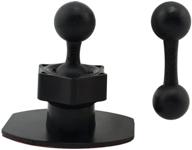 🗺️ isaddle ch370 3m adhesive mount holder for garmin nuvi gps navigator - dashboard/desk mount holder with 17mm ball connection logo