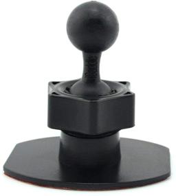 img 3 attached to 🗺️ iSaddle CH370 3M Adhesive Mount Holder for Garmin Nuvi GPS Navigator - Dashboard/Desk Mount Holder with 17mm Ball Connection
