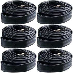 img 4 attached to 🚲 Revere Bicycles 3-Pack: Premium 48mm Presta Valve Inner Tubes - Black 700c x 20-25. Free Replacement for Manufacturer Defects & Flat Tires.