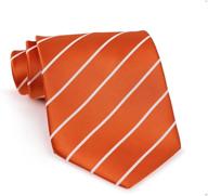 bows n ties necktie pencil striped microfiber men's accessories logo