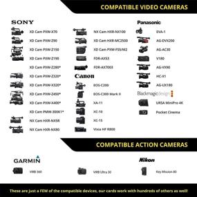 img 1 attached to 📸 ATTUS Professional 256GB SDXC UHS-II Memory Card - V90, CL10, U3, Max R277MB/S, W150MB/S, Black