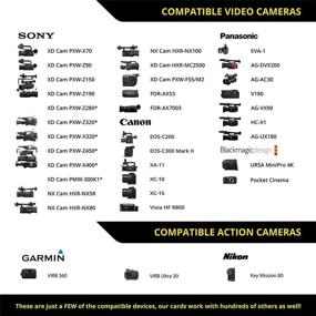 img 2 attached to 📸 ATTUS Professional 256GB SDXC UHS-II Memory Card - V90, CL10, U3, Max R277MB/S, W150MB/S, Black