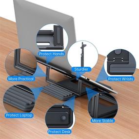 img 2 attached to TAFIQ Adjustable Ergonomic Multi Angle Compatible