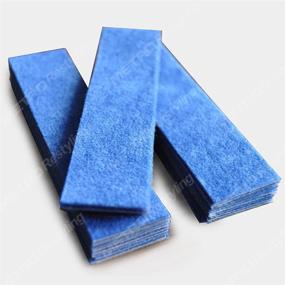 img 2 attached to 🐵 5 Pack of Monkey Strip Felt Buffers for Car Wrapping and Graphic Installation - Ideal for Squeegees