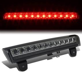 img 4 attached to Smoked LED 3Rd Third High Mount Brake Light Stop Lamp Compatible With Chevy Tahoe Suburban GMC Yukon XL GMT800 00-06