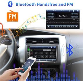 img 2 attached to Double Din Stereo Audio Receiver Car & Vehicle Electronics
