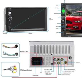 img 3 attached to Double Din Stereo Audio Receiver Car & Vehicle Electronics