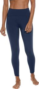 img 2 attached to 🩲 Coolibar Women's Tulip Swim Leggings: Stylish & Protective Women's Clothing