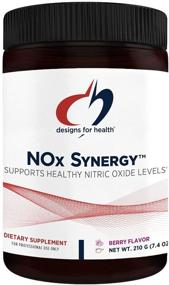 img 4 attached to 💪 Boost Nitric Oxide Levels with Designs for Health NOx Synergy - Powerful Drink Mix Powder for Enhanced Performance and Cardiovascular Support