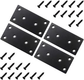 img 4 attached to 🔩 Stainless Steel Straight Brackets for ULIFESTAR Furniture: A Durable and Versatile Solution