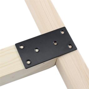 img 1 attached to 🔩 Stainless Steel Straight Brackets for ULIFESTAR Furniture: A Durable and Versatile Solution
