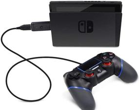img 2 attached to 🕹️ Skywin Wireless Controller Adapter - Enables Nintendo Switch or PC Compatibility with PS3/PS4/XBOX Controllers