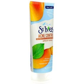 img 2 attached to 🍑 St. Ives Naturally Clear Apricot Scrub, Blemish Control 6 oz (Pack of 2): Get Clear Skin with Gentle Exfoliation
