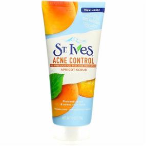 img 4 attached to 🍑 St. Ives Naturally Clear Apricot Scrub, Blemish Control 6 oz (Pack of 2): Get Clear Skin with Gentle Exfoliation