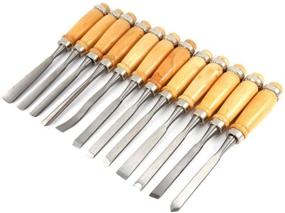 img 3 attached to Professional Wood Carving Chisel Set Industrial Power & Hand Tools