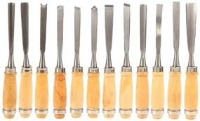 img 2 attached to Professional Wood Carving Chisel Set Industrial Power & Hand Tools