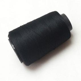 img 4 attached to 🧵 BLUPLE Professional Thick Weaving Thread | Ideal for Wig Making: Sewing Hair Wefts & Extensions | 1pcs Black Thread