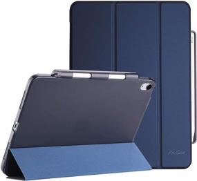 img 4 attached to 📱 ProCase iPad Air 5th Gen 2022 / iPad Air 4th 2020 Case - Slim TPU Back Shell Cover for 10.9” iPad Air - Navy