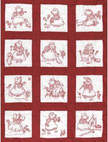 img 1 attached to Jack Dempsey Stamped Nursery Pkg Sunbonnet