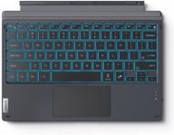 🖥️ inateck surface pro 7 keyboard: enhanced typing experience with bluetooth 5.0 and 7-color backlight - compatible with surface pro 7/7+/6/5/4, kb02026 black logo