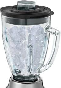 img 2 attached to Oster 6811 Blender - 6-Cup Glass Jar, 12-Speed, Brushed Nickel Finish