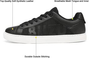 img 2 attached to 👟 BUZU Cushioned Breathable Lightweight Sneakers: Ultimate Men's Footwear