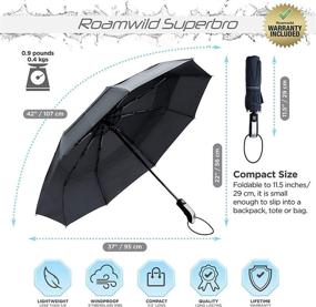 img 1 attached to SuperBRO Teflon Reinforced Vented Umbrella Umbrellas