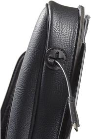 img 1 attached to Dowco Willie & Max 04725: High Capacity Motorcycle Windshield Bag in Black Synthetic Leather