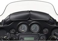 dowco willie & max 04725: high capacity motorcycle windshield bag in black synthetic leather logo