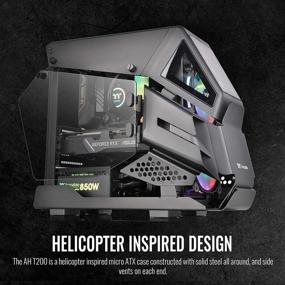 img 2 attached to Термопакет в стиле вертолета Thermaltake Helicopter CA 1R4 00S1WN 00