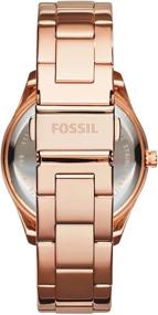 img 2 attached to ⌚️ Женские часы Fossil Stella из нержавеющей стали с кристаллами, многофункциональные кварцевые часы для легкого стиля и элегантности