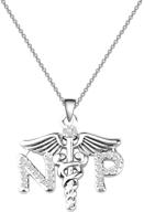 cenwa practitioner graduation caduceus necklace logo