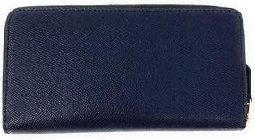 img 1 attached to Stylish and Practical: Coach Women's Crossgrain Leather Accordion Zip Wallet