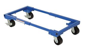 img 1 attached to Vestil ATD 1622 4 Adjustable Casters Capacity