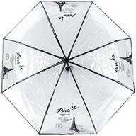 werfamily transparent umbrella tracking eiffel black logo