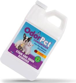 img 4 attached to Alpha Tech Pet 64 Англ. OdorPet Домашнее очищение Концентрат: Ферментный ковровый очиститель, Элиминатор запаха кошачьей мочи и заполняемый очиститель для животных