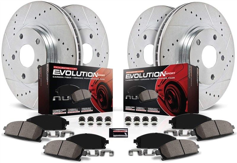 k5879 evolution drilled slotted ceramic 로고