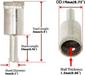 img 3 attached to Flyshop 4-дюймовая керамика с алмазным наконечником