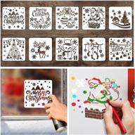 creative christmas stencils: premium painting supplies for scrapbooking, drawing & art логотип