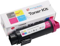 🖨️ high quality cloner magenta toner cartridge (2,500 pages) for dell hicap h625/h825/s2825 - purchase 1 magenta cartridge logo