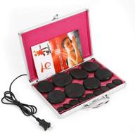 🔥 body massage hot stones set - 16pcs basalt hot rocks massage stones kit with heater box (includes hot stone) logo